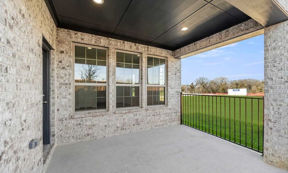 Representative exterior photo of a completed home built from the Granbury by Impression Homes in Main Street Village, Mansfield, TX (Image 23). Representative exterior photo of a completed home built from the Granbury by Impression Homes in Main Street Village, Mansfield, TX (Image 23).