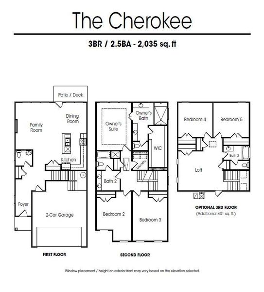 2D floor plan layout of this home in , Marietta, GA (Image 3).