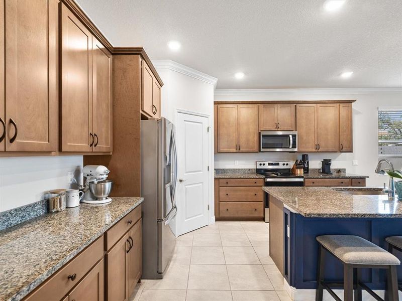 Furnished interior view inside a new home in , Hudson (Image 31).