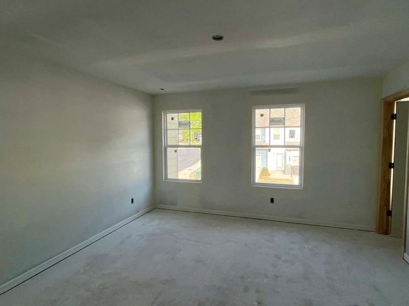 Primary Bedroom Construction Progress