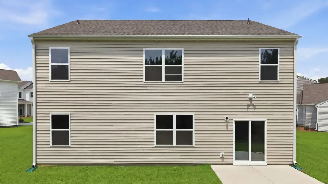Exterior details and patio area of a home in Saddlebrook, Rocky Mount (Image 22). Exterior details and patio area of a home in Saddlebrook, Rocky Mount (Image 22).