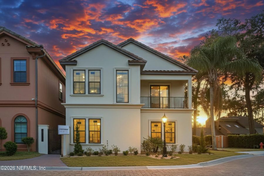Front exterior of a new home in , Jacksonville, FL, highlighting curb appeal (Image 31).
