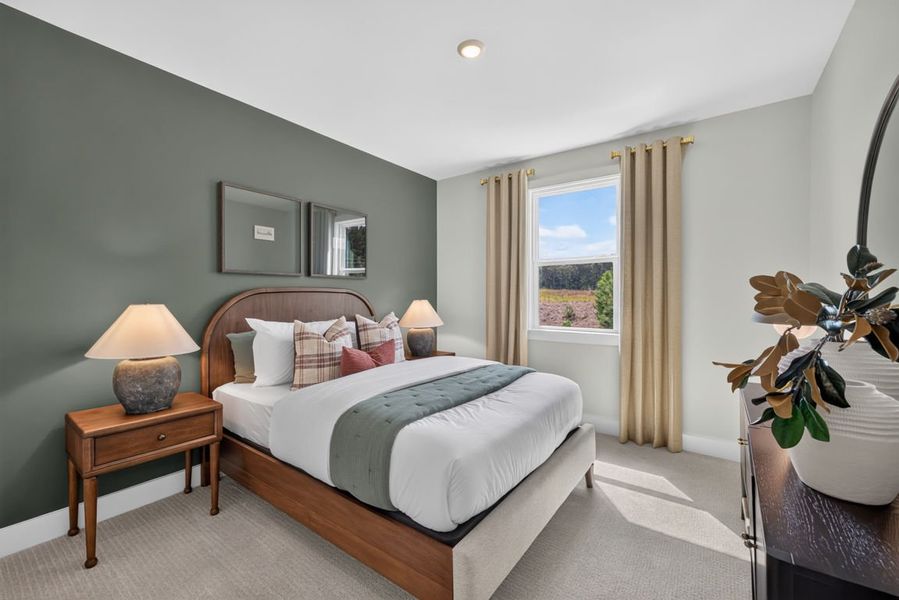Representative furnished interior of a home built from the Wynfield by Pulte Homes in Everhour, Newnan (Image 68).