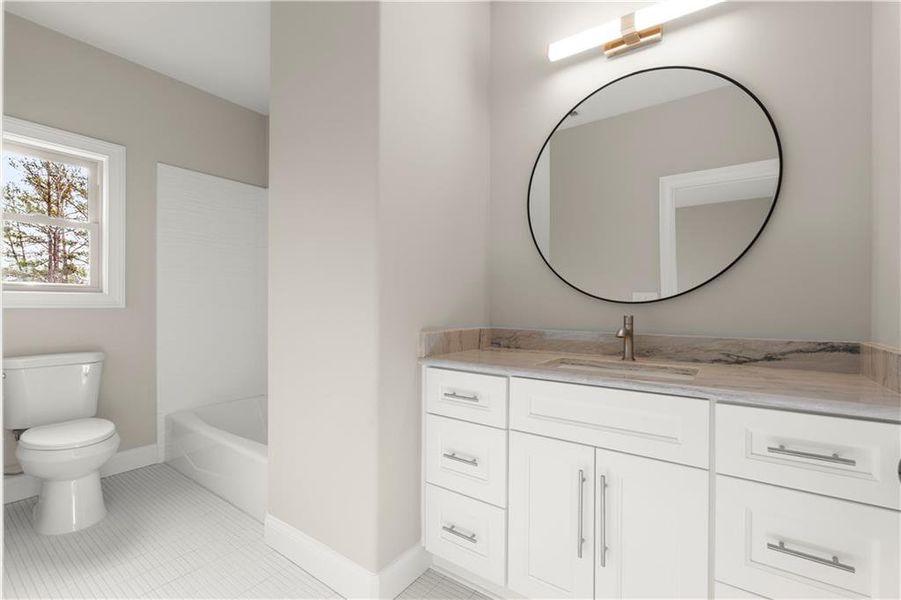 Furnished interior view inside a new home in , Powder Springs (Image 11). Furnished interior view inside a new home in , Powder Springs (Image 11).