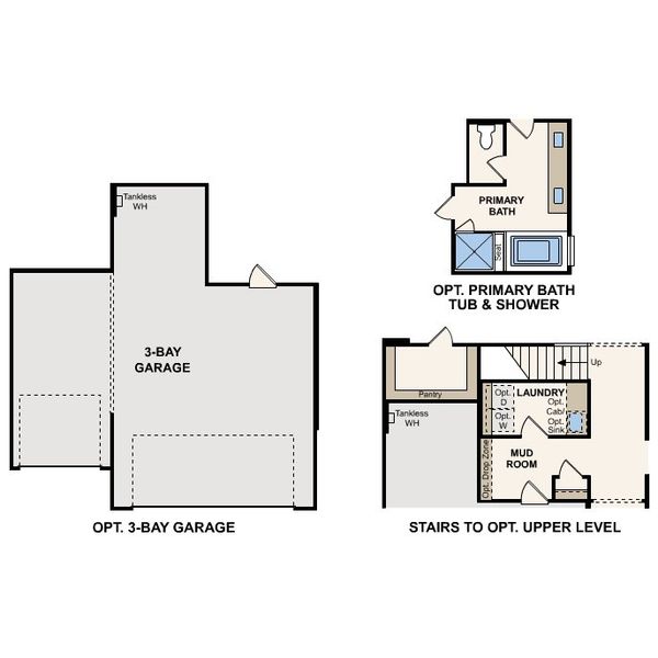 2D floor plan layout for the Denali by Century Communities in Grand Oaks, Mont Belvieu, TX (Image 4). 2D floor plan layout for the Denali by Century Communities in Grand Oaks, Mont Belvieu, TX (Image 4).
