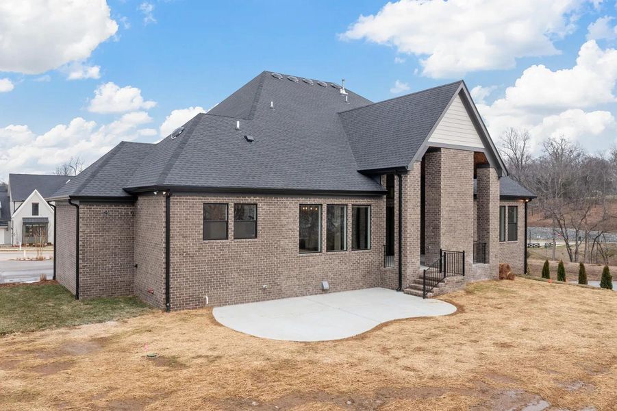 The Belvidere A Outdoor Living Area