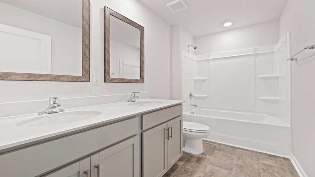 Furnished interior view inside a new home in Spring Ridge, Anderson (Image 10).