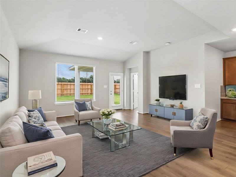 Photo is not of the actual home, but is an inspirational photo of builder’s model home and may depict options, furnishings, and/or decorator features that are not included Photo is not of the actual home, but is an inspirational photo of builder’s model home and may depict options, furnishings, and/or decorator features that are not included