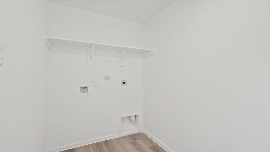 Representative unfurnished interior of a home built from the Amber by D.R. Horton in Lake Conroe Cove, Willis (Image 22). Representative unfurnished interior of a home built from the Amber by D.R. Horton in Lake Conroe Cove, Willis (Image 22).