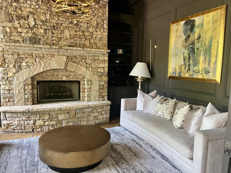 Furnished interior view inside a new home in Hamptons at Riverwood East, Dallas (Image 4).