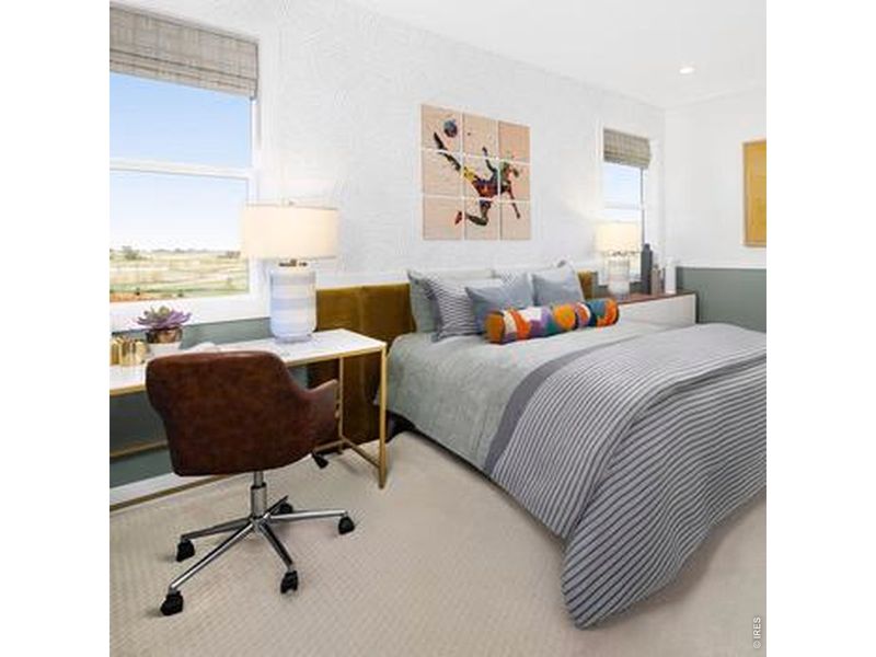 Furnished interior view inside a new home in , Timnath (Image 6).