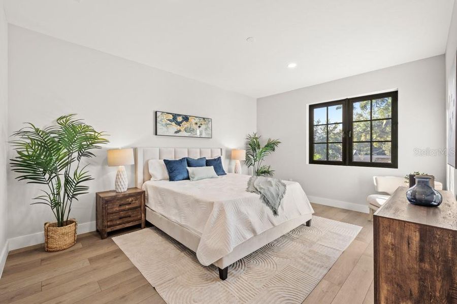 Furnished interior view inside a new home in , Orlando (Image 39).