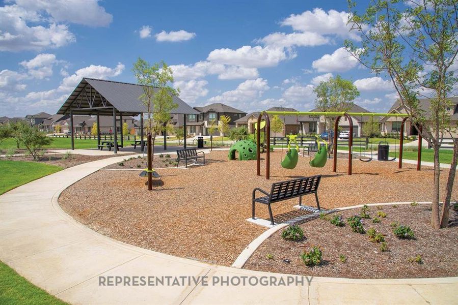 Community amenities in Pecan Square: 40ft. lots, Northlake (Image 25). Community amenities in Pecan Square: 40ft. lots, Northlake (Image 25).