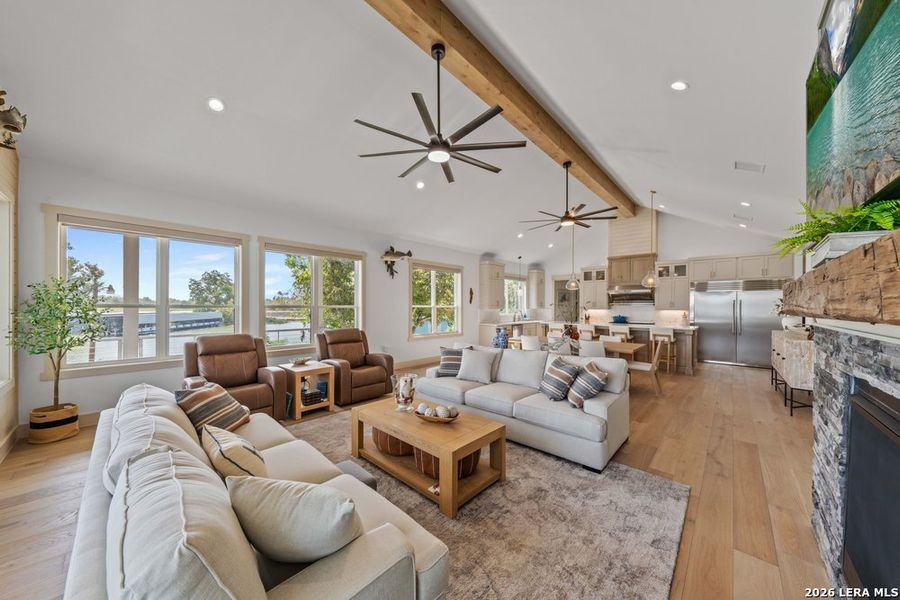 Furnished interior view inside a new home in , McQueeney (Image 53).