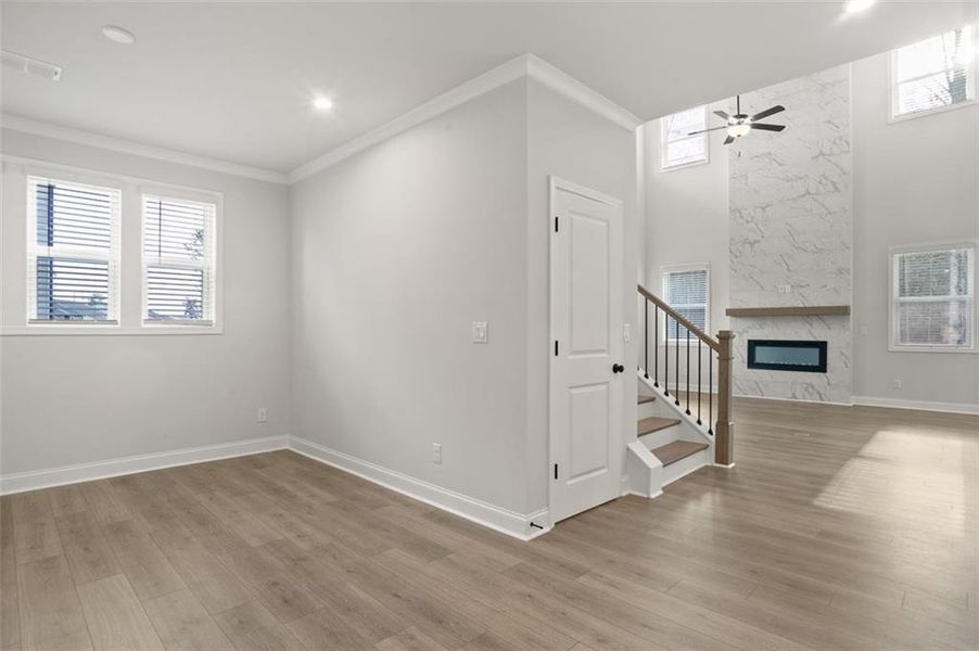 Spacious, unfurnished interior of a new home in Hillside Manor, Powder Springs (Image 21).