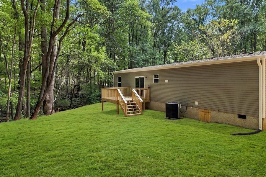 Exterior details and patio area of a home in , Jasper (Image 25).