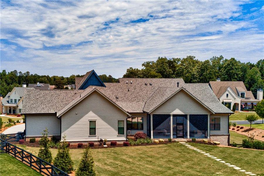 Front exterior of a new home in , Canton, GA, highlighting curb appeal (Image 19). Front exterior of a new home in , Canton, GA, highlighting curb appeal (Image 19).