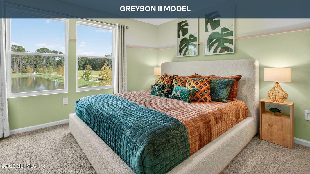 Furnished interior view inside a new home in Trout River, Jacksonville (Image 17).