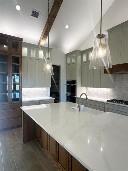 Furnished interior view inside a new home in , Weatherford (Image 6).