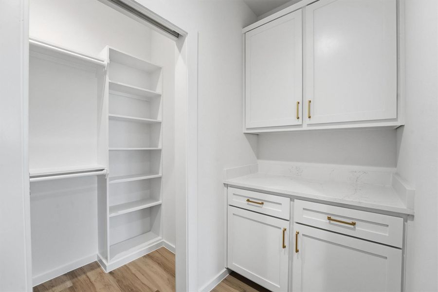 Furnished interior view inside a new home in , La Porte (Image 7). Furnished interior view inside a new home in , La Porte (Image 7).