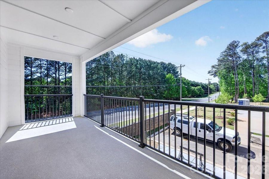 Second floor covered outdoor living Second floor covered outdoor living