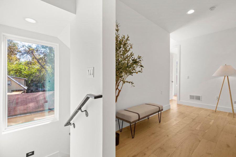 Furnished interior view inside a new home in , Austin (Image 4). Furnished interior view inside a new home in , Austin (Image 4).