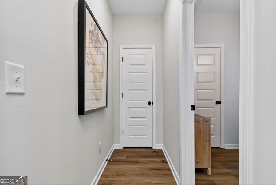 Spacious, unfurnished interior of a new home in Bryson Farms, Byron (Image 17).