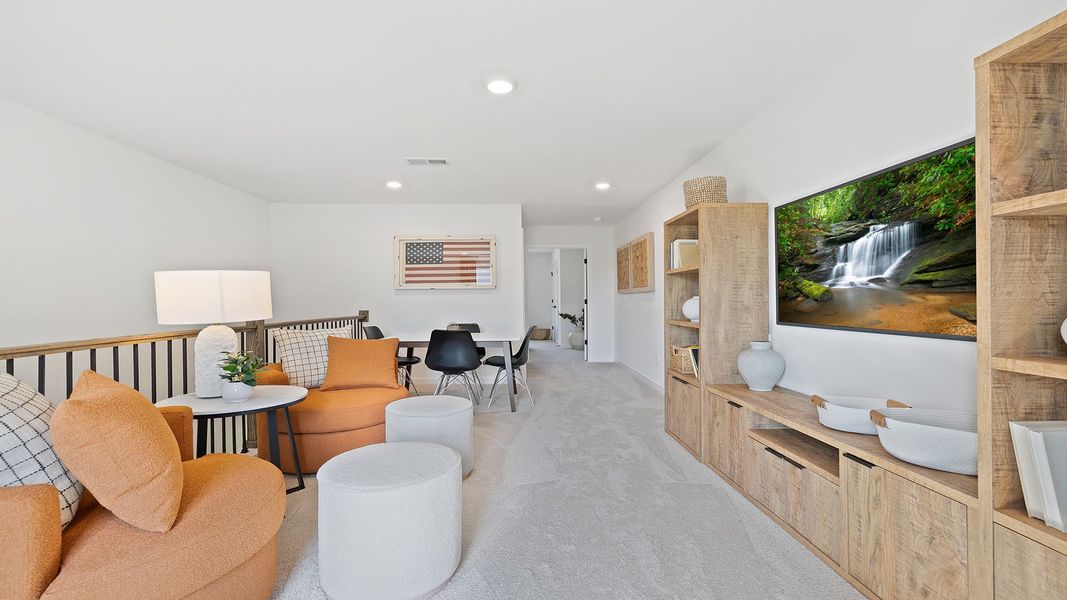 Furnished interior view inside a new home in Adams Glen, Greenville (Image 24).