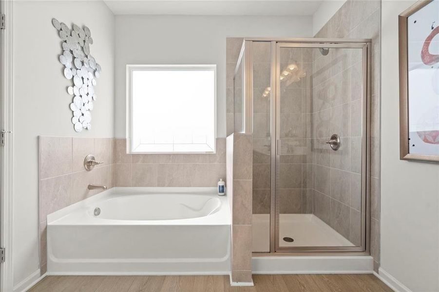 Furnished interior view inside a new home in Laurel Ridge, Rock Spring (Image 22).