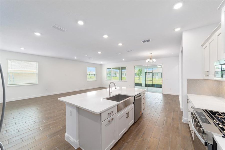Furnished interior view inside a new home in On Top of the World Communities, Ocala (Image 8).