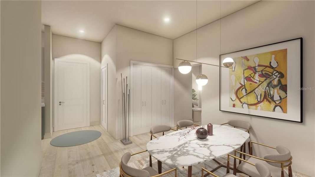 Furnished interior view inside a new home in , Gainesville (Image 5). Furnished interior view inside a new home in , Gainesville (Image 5).