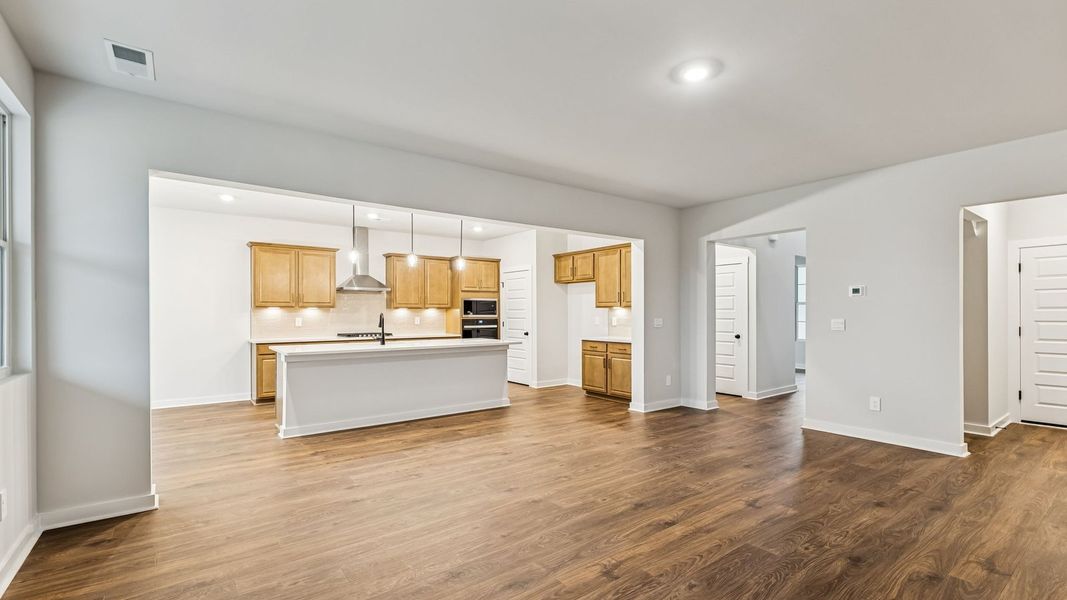 Representative unfurnished interior of a home built from the Stonebrook  II by D.R. Horton in Pottsview, Smyrna (Image 32).