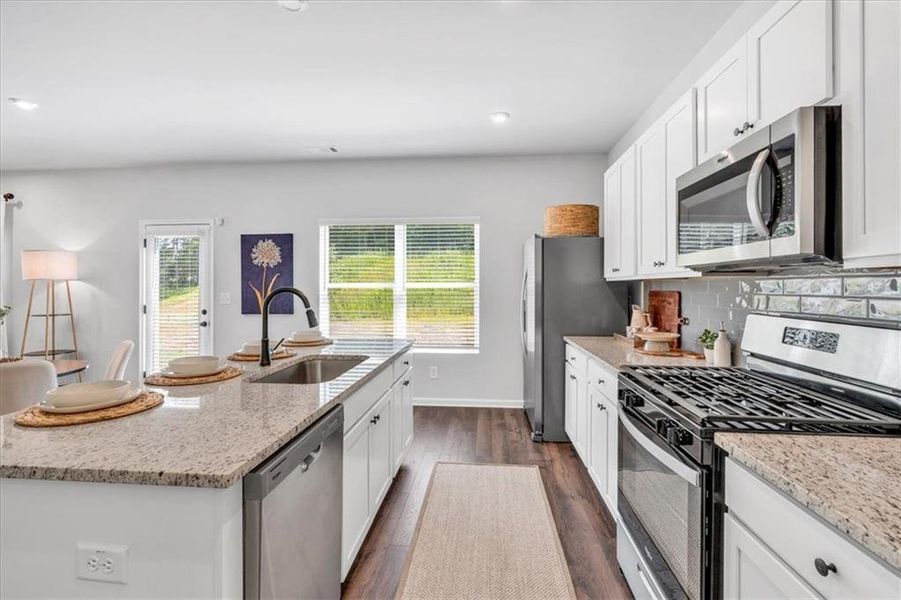 Furnished interior in a model home at Sweetlake Grove in Mableton (Image 45). Furnished interior in a model home at Sweetlake Grove in Mableton (Image 45).