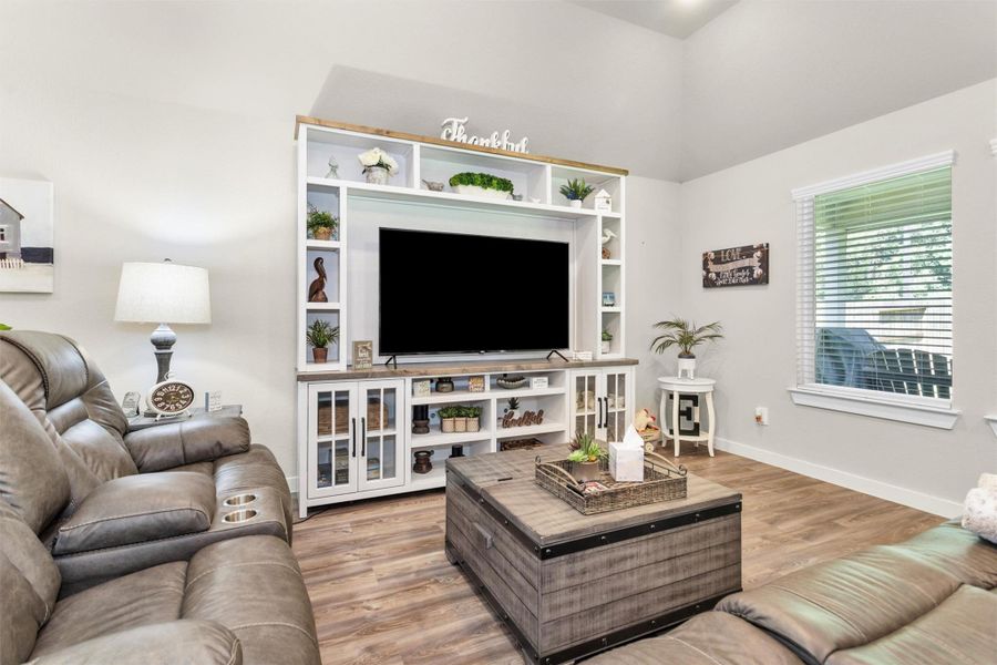 Another view of the Living Room. This space can actually be larger depending on if you have a couch table or not. You will be able to see this at your in person viewing. Another view of the Living Room. This space can actually be larger depending on if you have a couch table or not. You will be able to see this at your in person viewing.