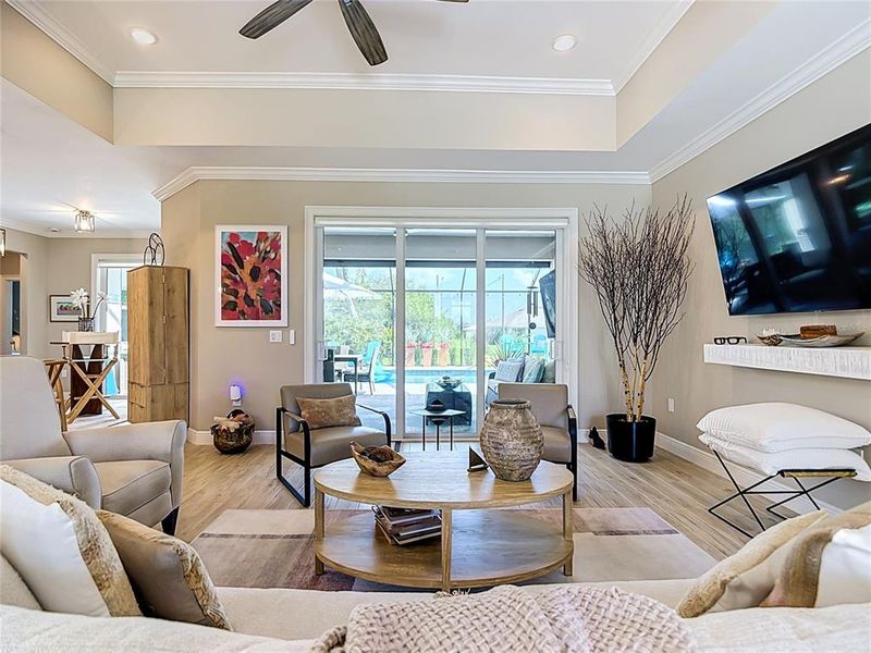 Furnished interior view inside a new home in , Punta Gorda (Image 34).