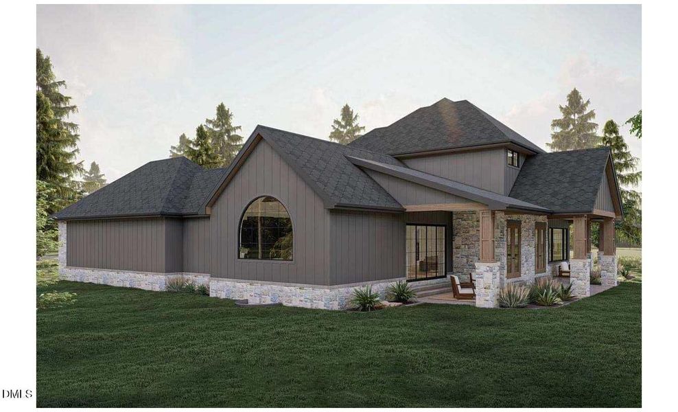 9-28 rear - right rendering lot 806 9-28 rear - right rendering lot 806