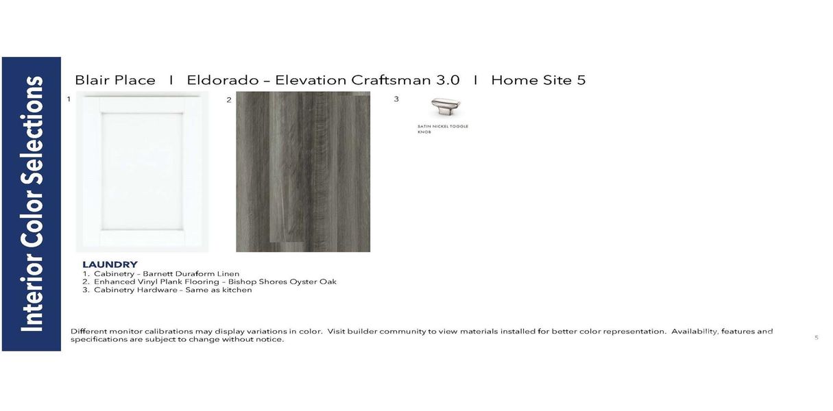 Sample of building materials used in homes in Blair Place, Monroe (Image 4). Sample of building materials used in homes in Blair Place, Monroe (Image 4).