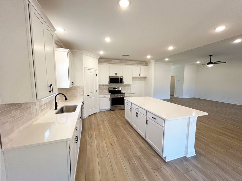 Furnished interior view inside a new home in Houston Place, Crestview (Image 6).