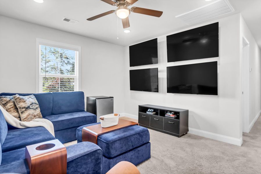 Furnished interior view inside a new home in Sea Island Preserve, Johns Island (Image 7).