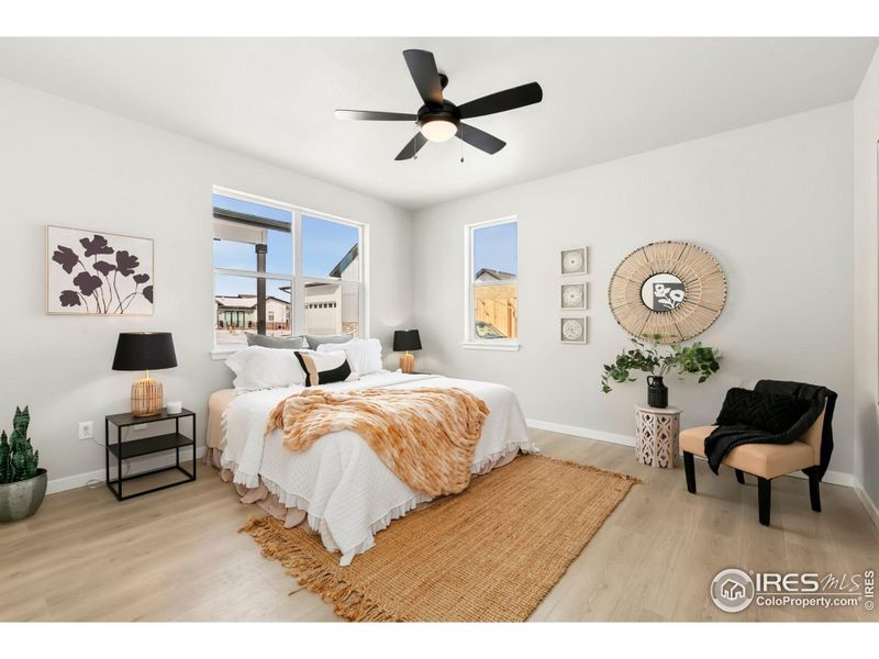 Furnished interior view inside a new home in , Fort Collins (Image 3). Furnished interior view inside a new home in , Fort Collins (Image 3).