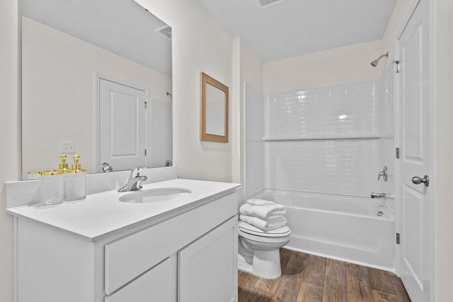 Furnished interior view inside a new home in Champions Village at Cherry Hill, Pendleton (Image 18).