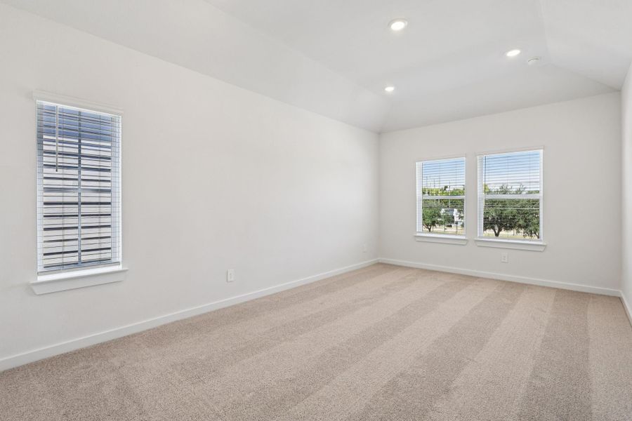 Photo is not of the actual home, but is an inspirational photo of builder’s model home and may depict options, furnishings, and/or decorator features that are not included