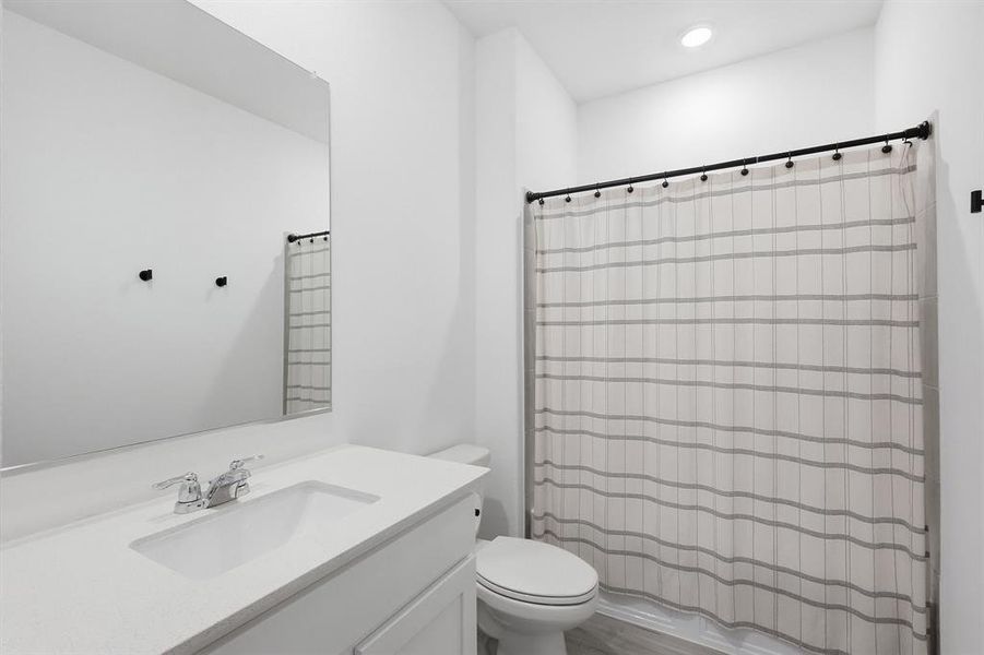 Furnished interior view inside a new home in , Forney (Image 15).