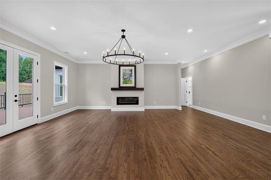 Spacious, unfurnished interior of a new home in , Hoschton (Image 40).