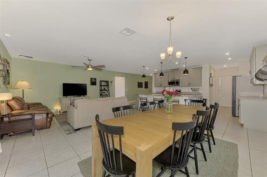 Furnished interior view inside a new home in , Punta Gorda (Image 29).
