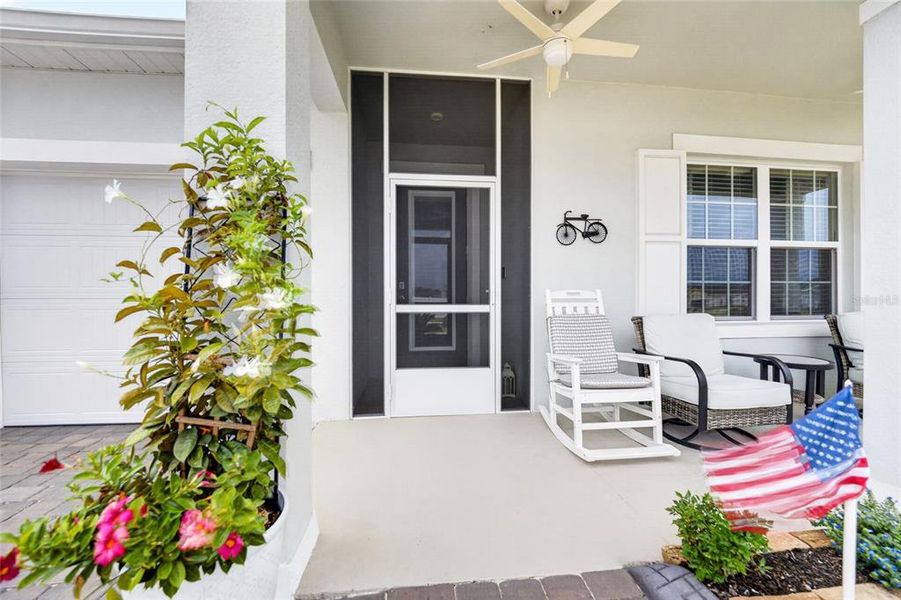 Exterior details and patio area of a home in , Ocala (Image 29).