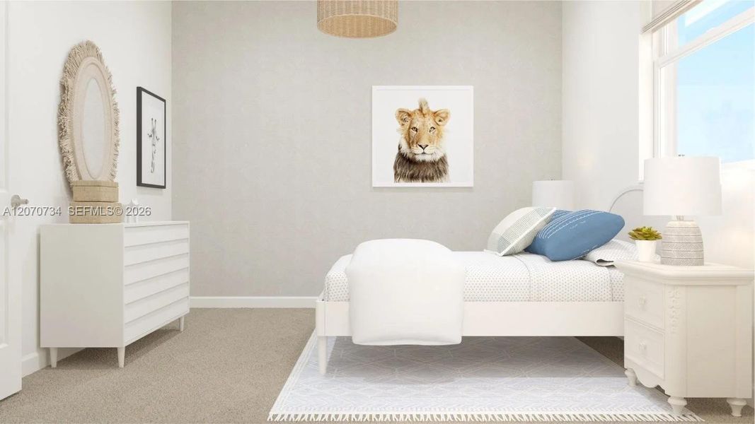 Furnished interior view inside a new home in , Miami (Image 5). Furnished interior view inside a new home in , Miami (Image 5).