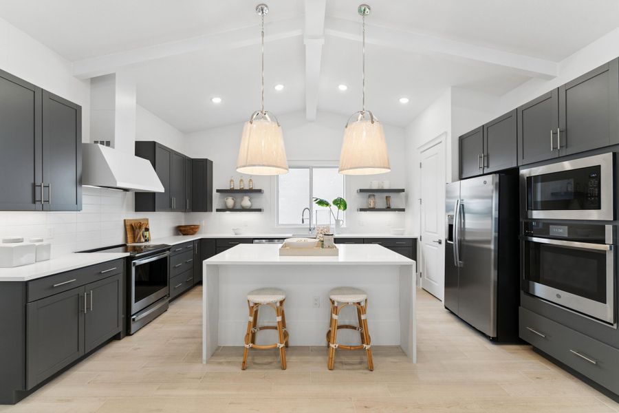 (Some or all of photography is of model or similar home and/or renderings and not necessarily indicative of available home For example, this specific home does not have the round window in the center of the wall.)