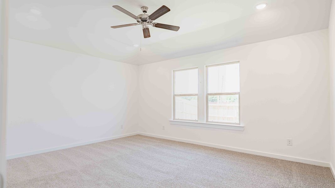 Spacious, unfurnished interior of a new home in Overlook West, Wolfforth (Image 11). Spacious, unfurnished interior of a new home in Overlook West, Wolfforth (Image 11).