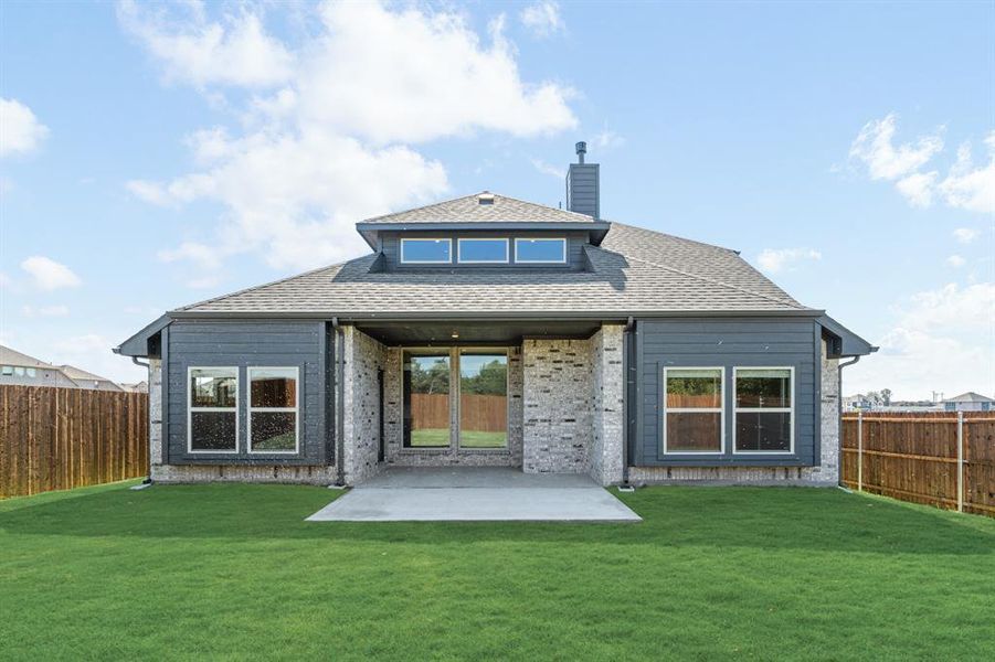Exterior details and patio area of a home in Ridge Ranch Classic 50, Mesquite (Image 19). Exterior details and patio area of a home in Ridge Ranch Classic 50, Mesquite (Image 19).